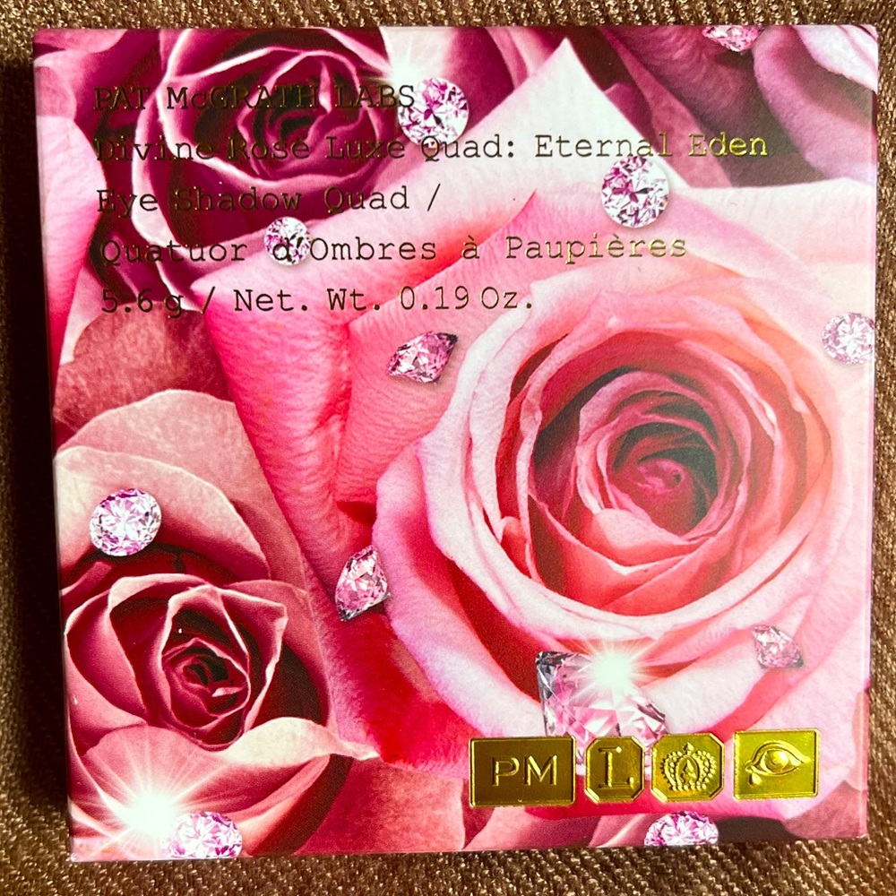 Pat McGrath Divine Rose Luxe Quad: Eternal Eden Eyeshadow Quad Limited Edition
